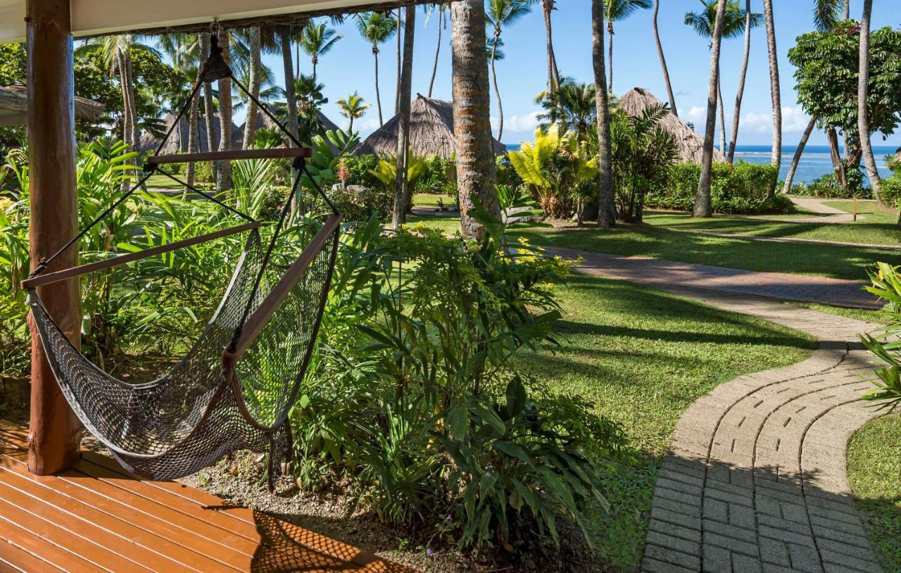 Outrigger Fiji Beach Resort Korotogo Exteriér fotografie View from the resort